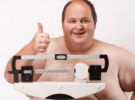 L'obésité est l'une des raisons de la détérioration de la puissance masculine. 